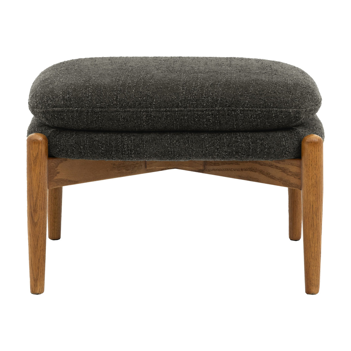 Datsun Footstool with Oak Legs