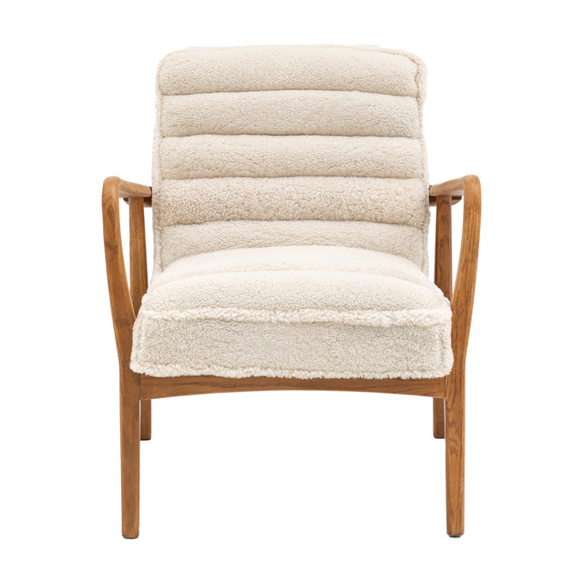 Datsun Sheepskin Armchair – Cream