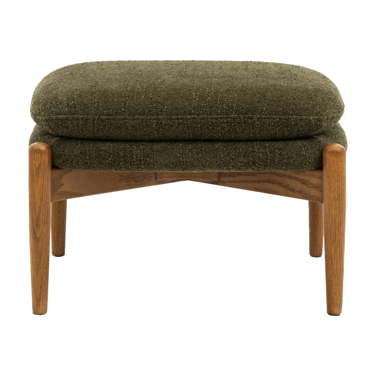 Datsun Footstool with Oak Legs