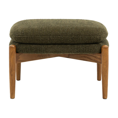 Datsun Footstool with Oak Legs