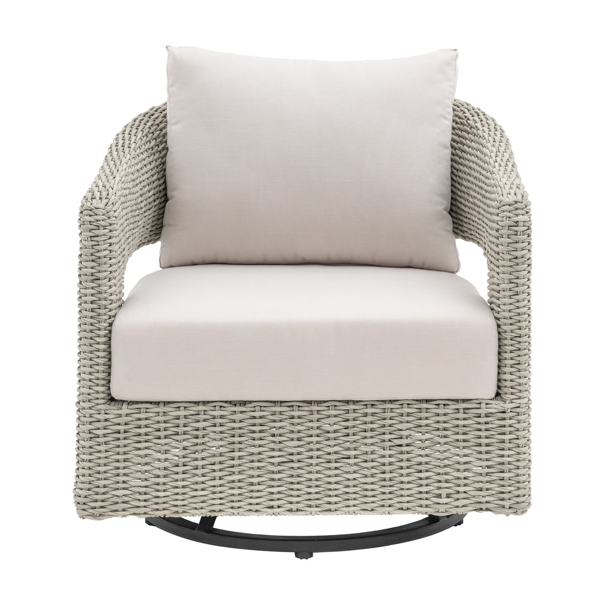 Hvar Swivel Chair – Grey