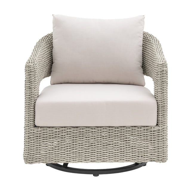 Hvar Swivel Chair – Grey