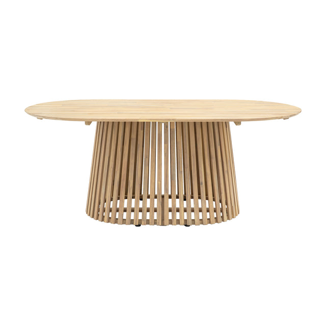 Rialto Oval Dining Table 6 Seater – Natural