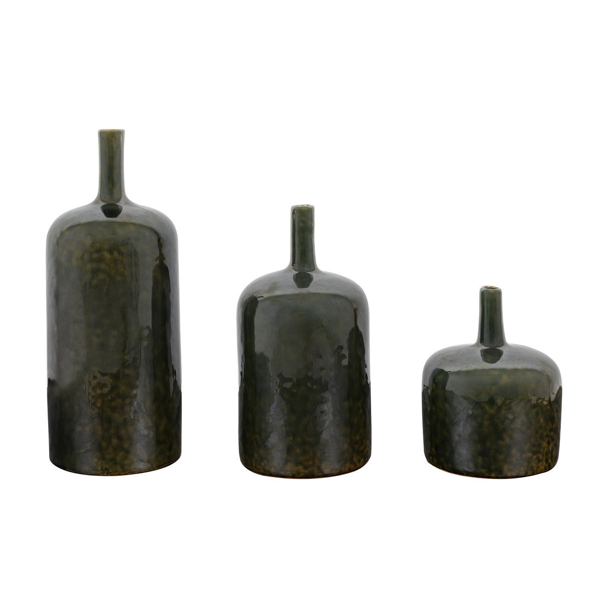 Vormark Ceramic Bottle Vases Set of 3