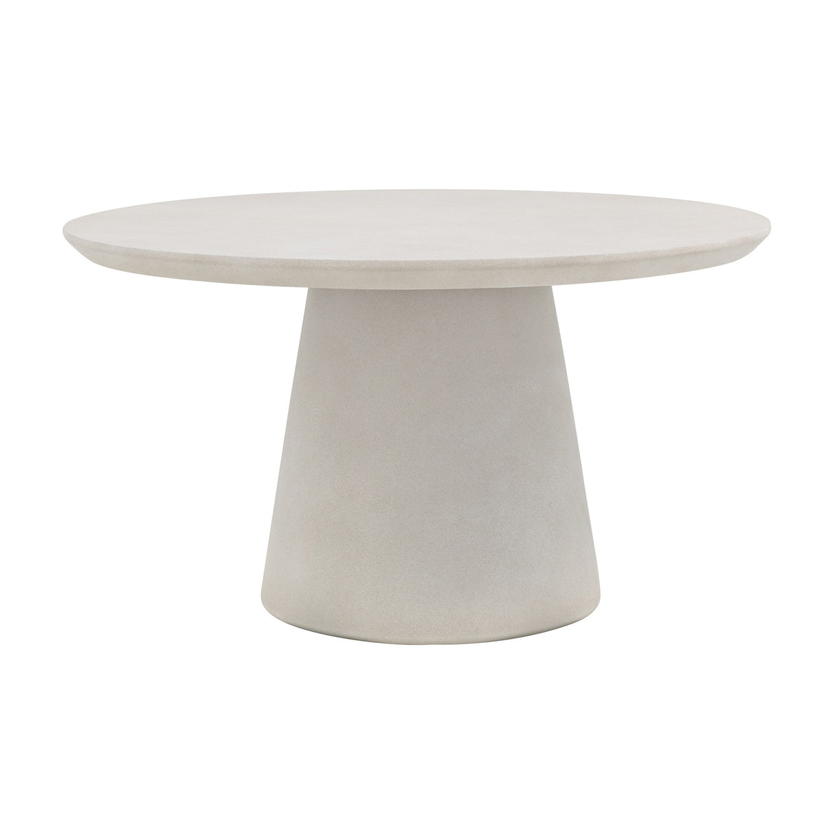 Hvar Round Pedestal Dining Table – Cream