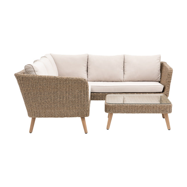 Avena Corner Lounge Set – Natural