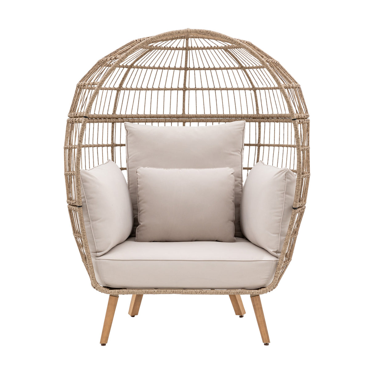 Avena Rattan Egg Chair – Natural