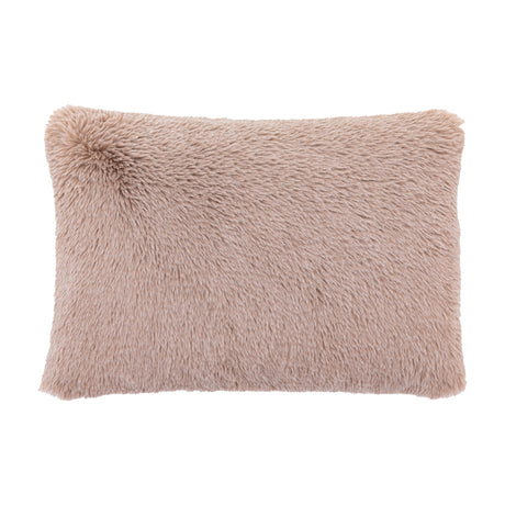 Juniper Faux Fur Cushion – Dusky Pink
