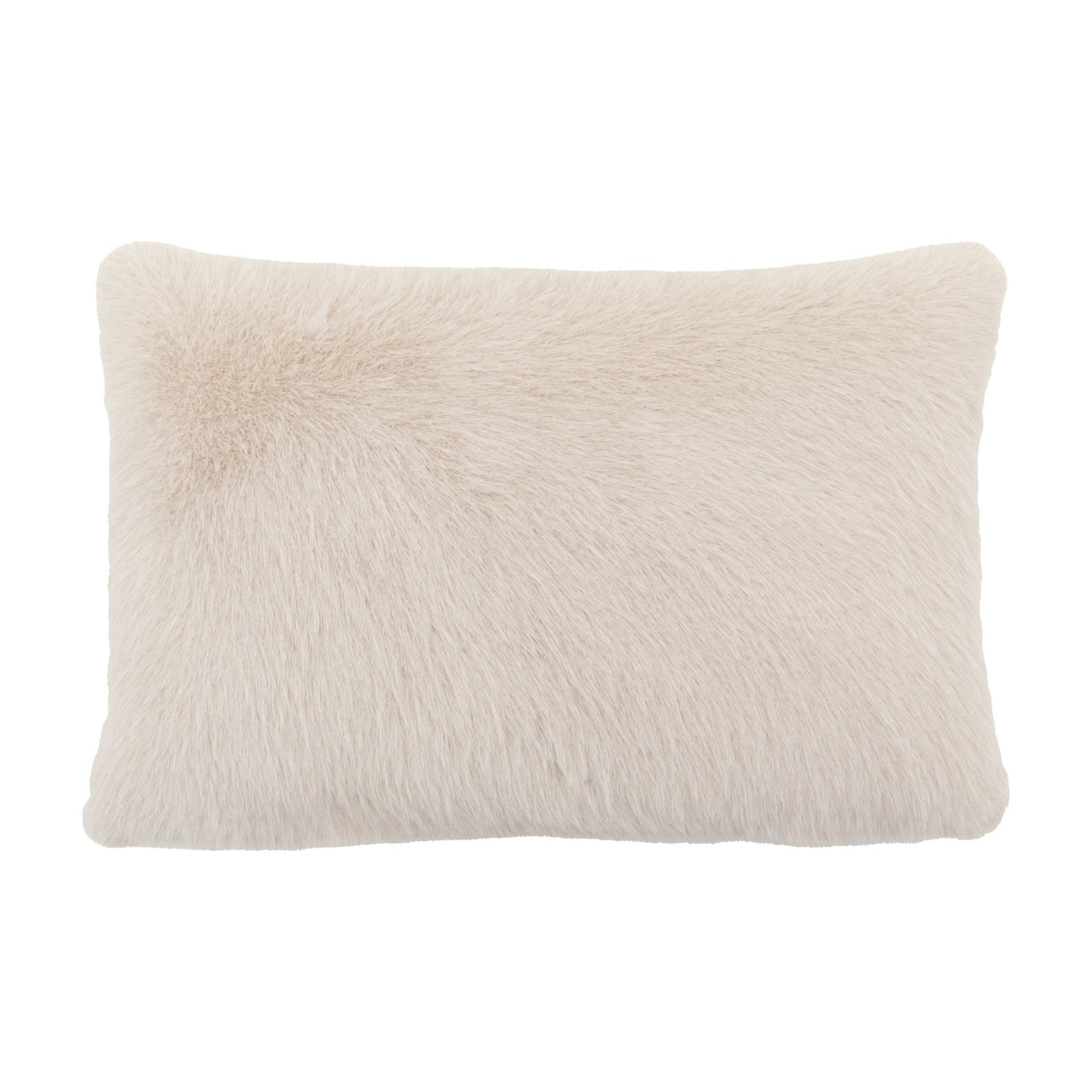 Maple Faux Fur Cushion – Oatmeal