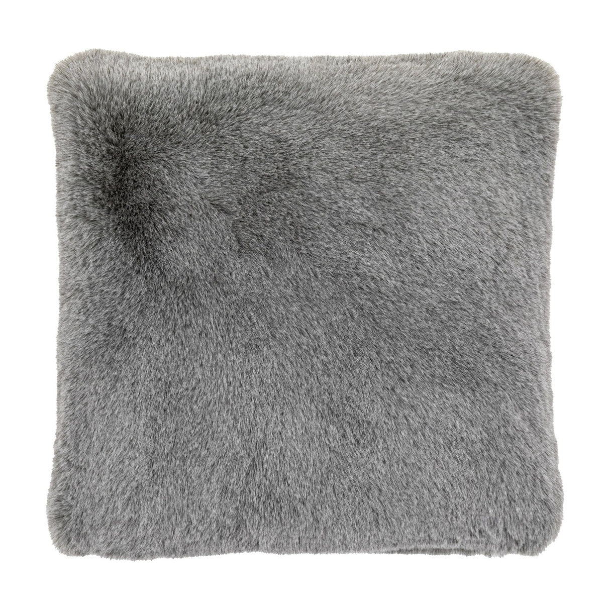 Roscose Faux Fur Cushion – Smoked Grey