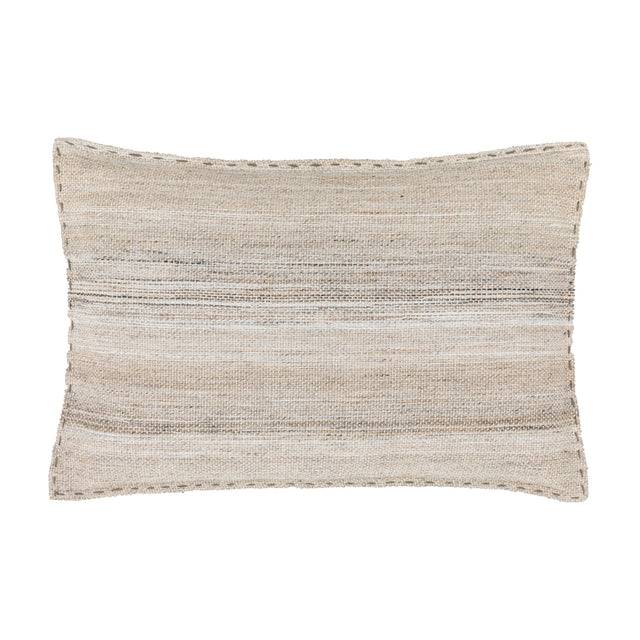 Cardinham Stitched Cushion – Ecru