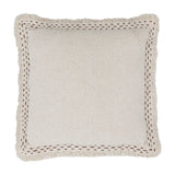 Harmony Cushion with Fringe Trim