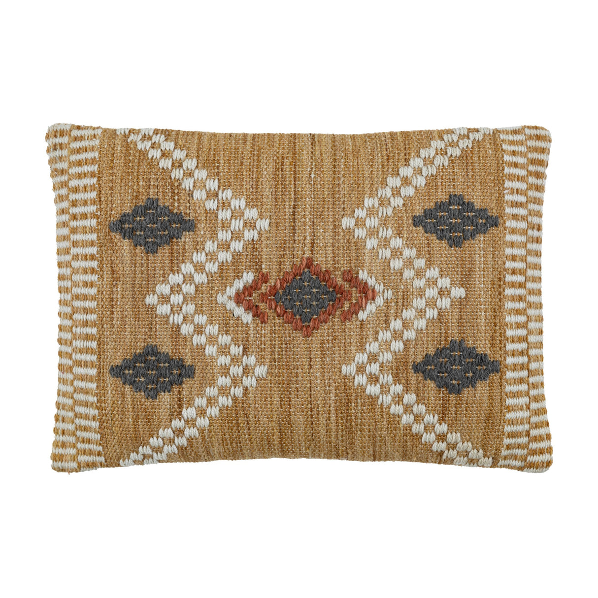 Jembisa Woven Cushion – Ochre