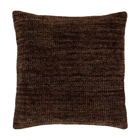 Kendal Chenille Cushion – Brown
