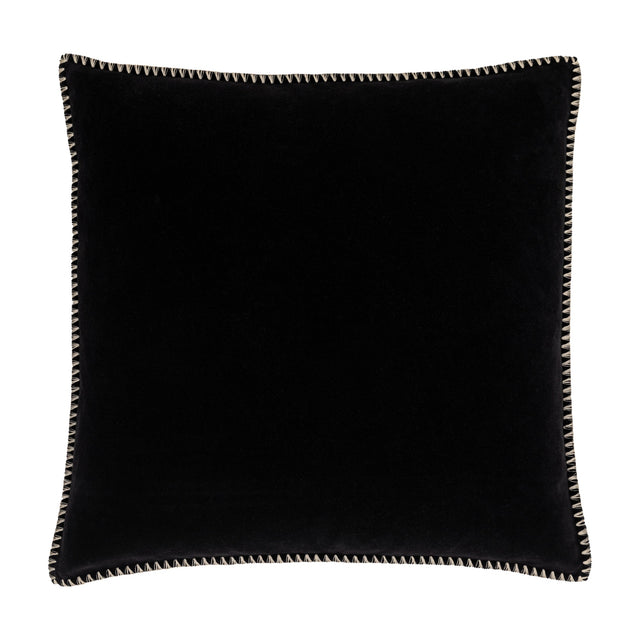 Nico Velvet Cushion with Whip Stitch Trim