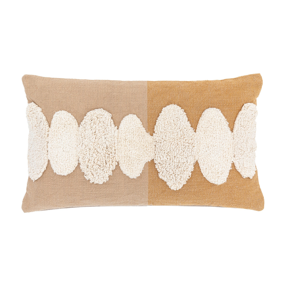 Vienna Tufted Cushion – Ochre