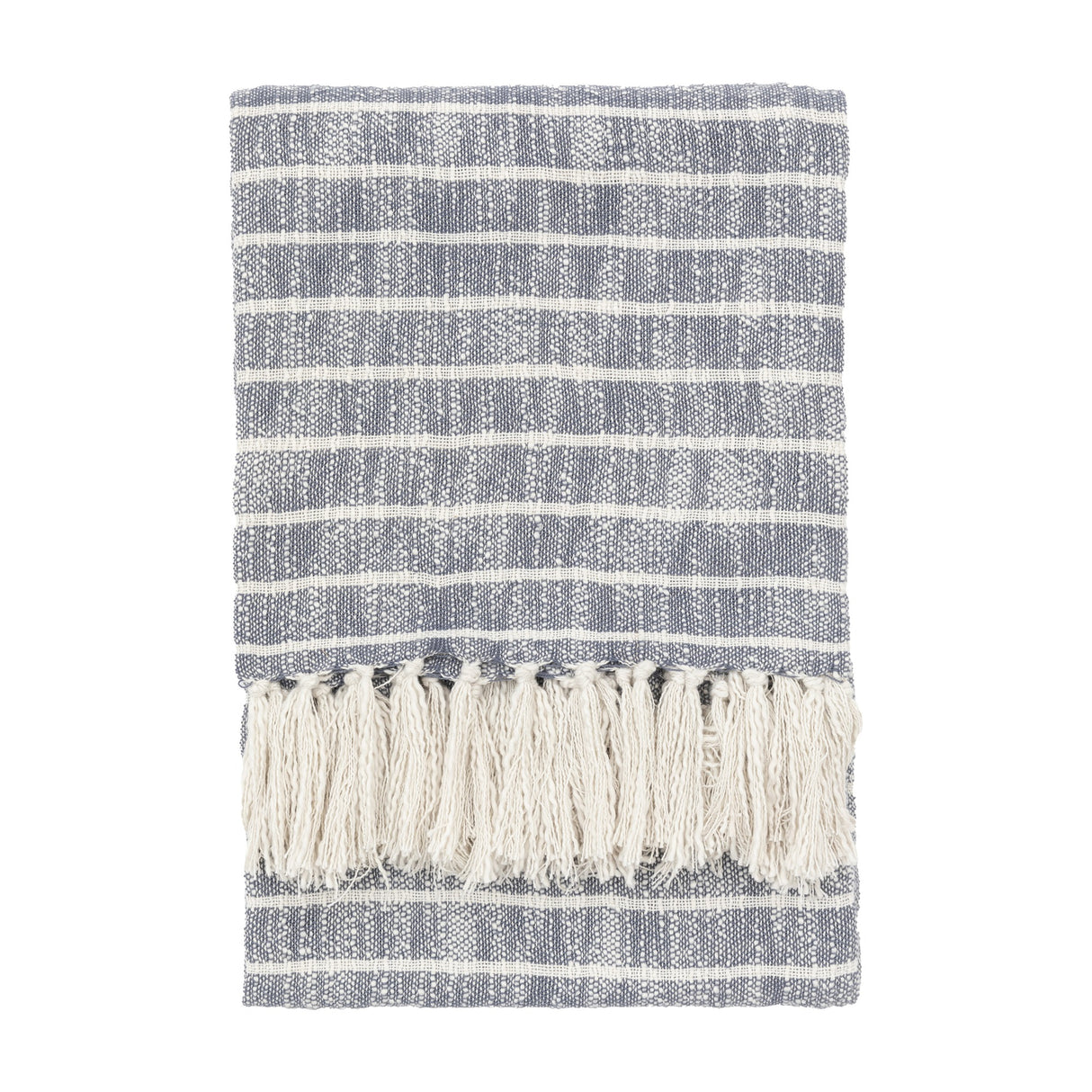Melford Striped Throw – Ink