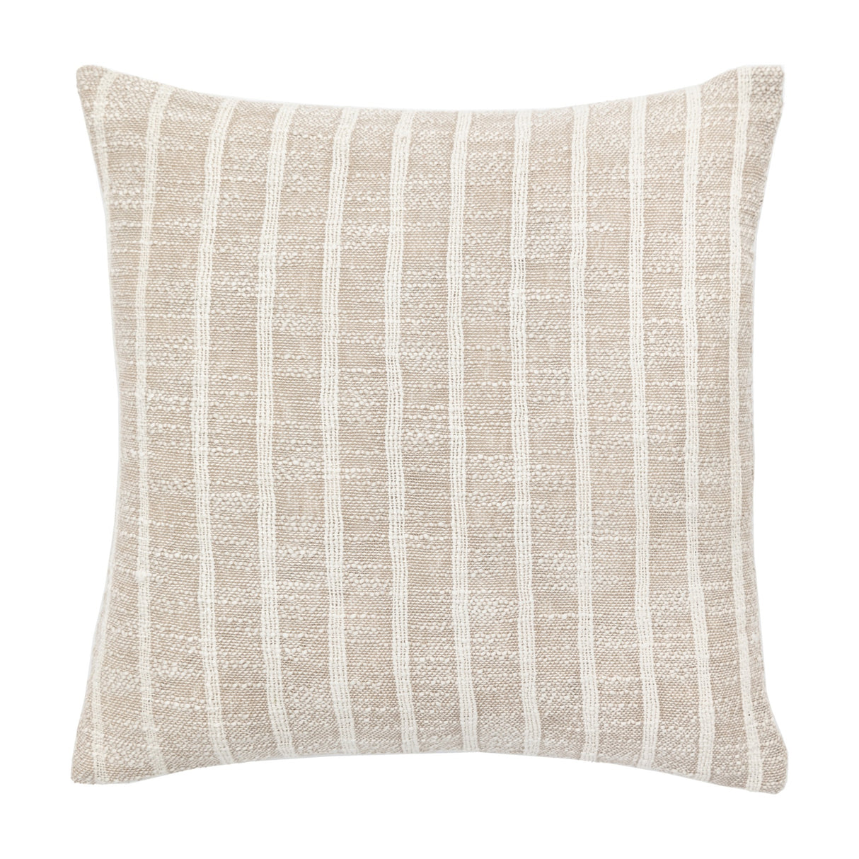 Melford Woven Stripe Cushion – Sand