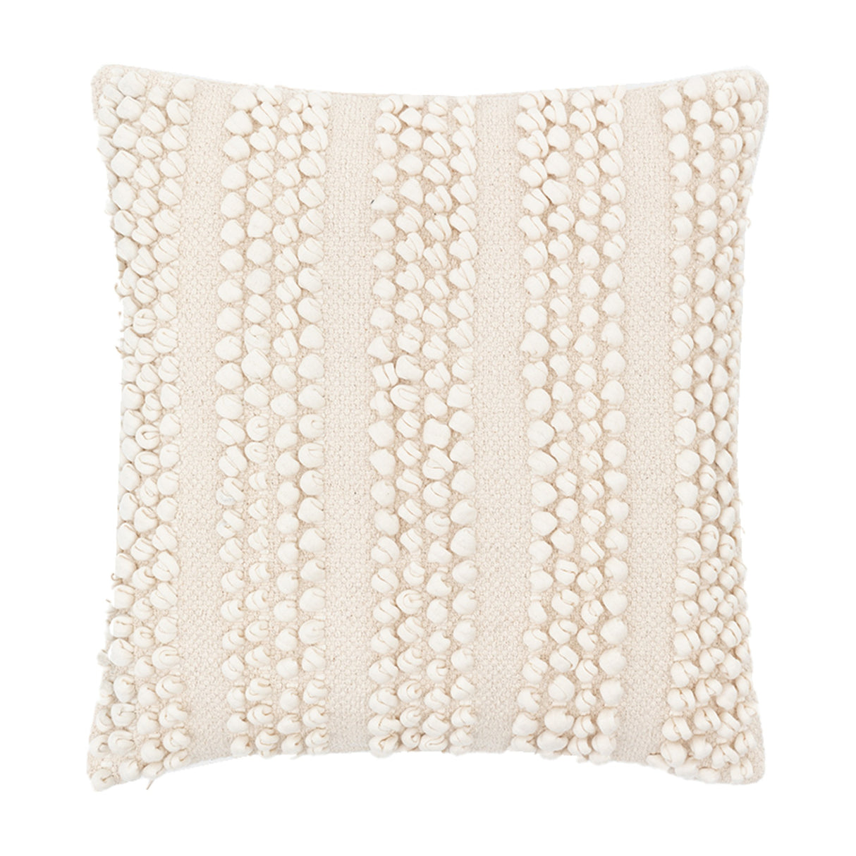 Henton Textured Cushion – Cream