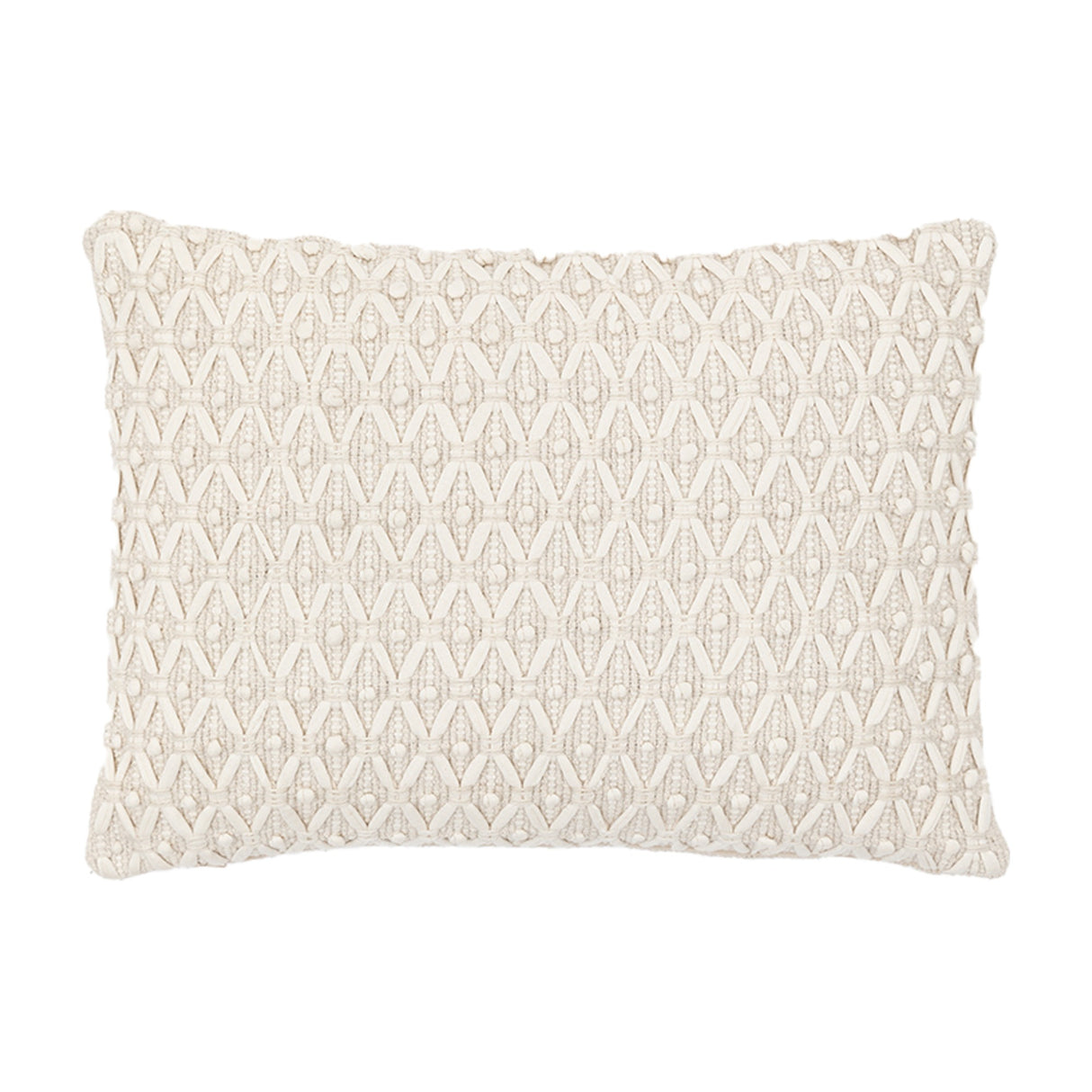 Cheslyn Woven Cushion – Cream