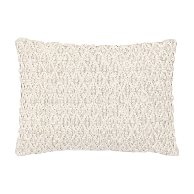 Cheslyn Woven Cushion – Cream