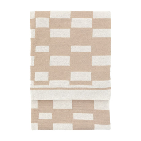 Knitted Throw – Taupe