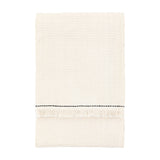 Stitched Border Waffle Throw