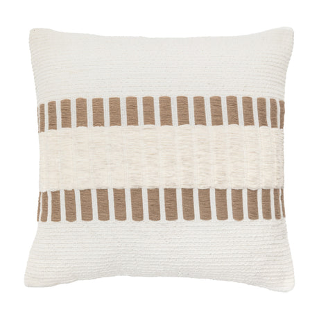 Longshaw Textured Woven Cushion – Natural