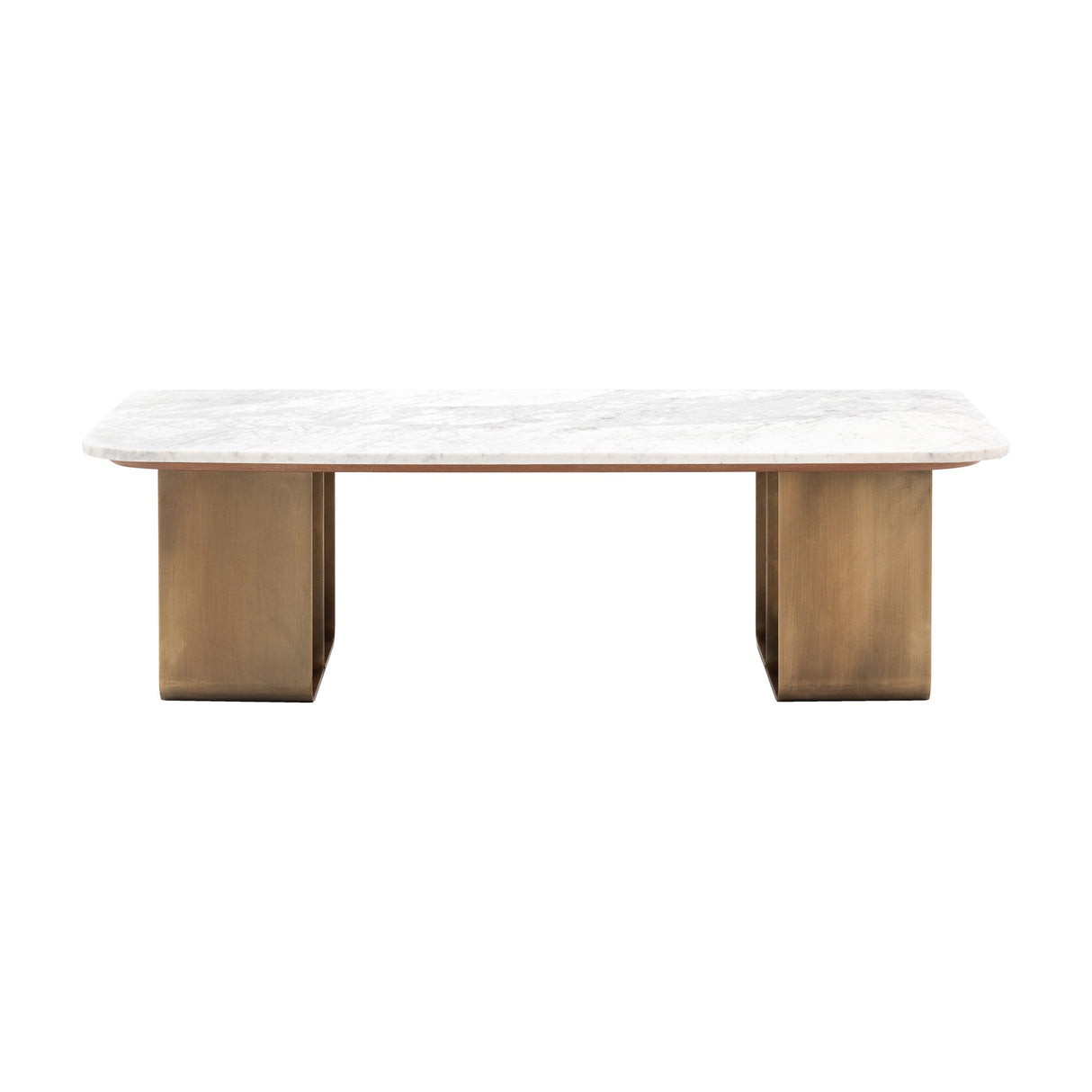 Dorado Marble Coffee Table – White
