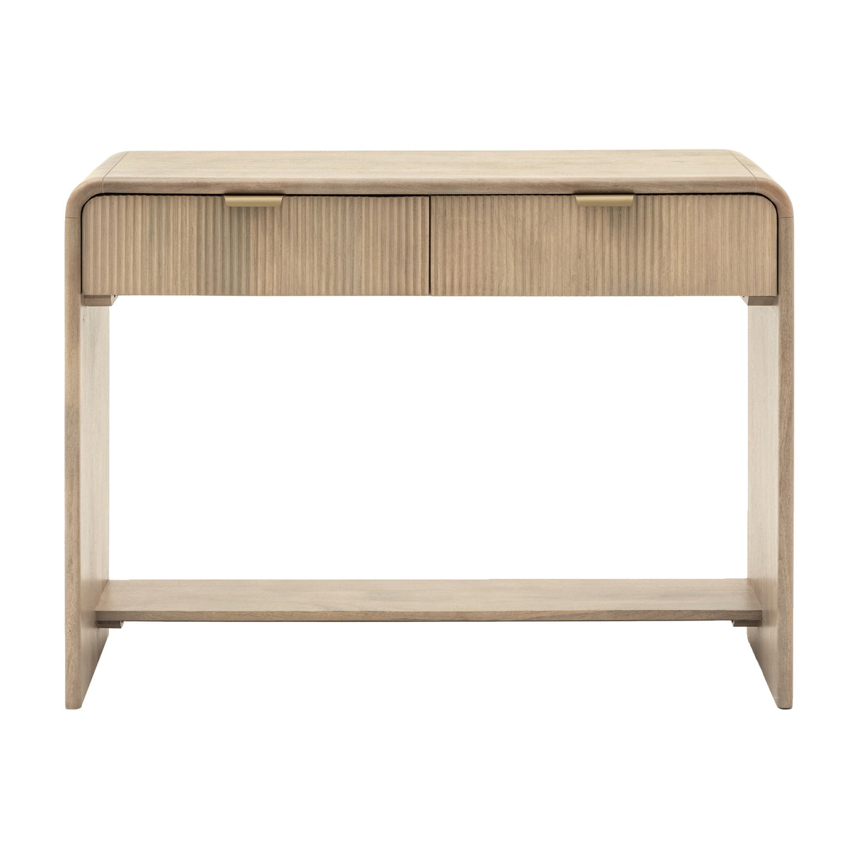 Colonna 2 Drawer Console – Natural