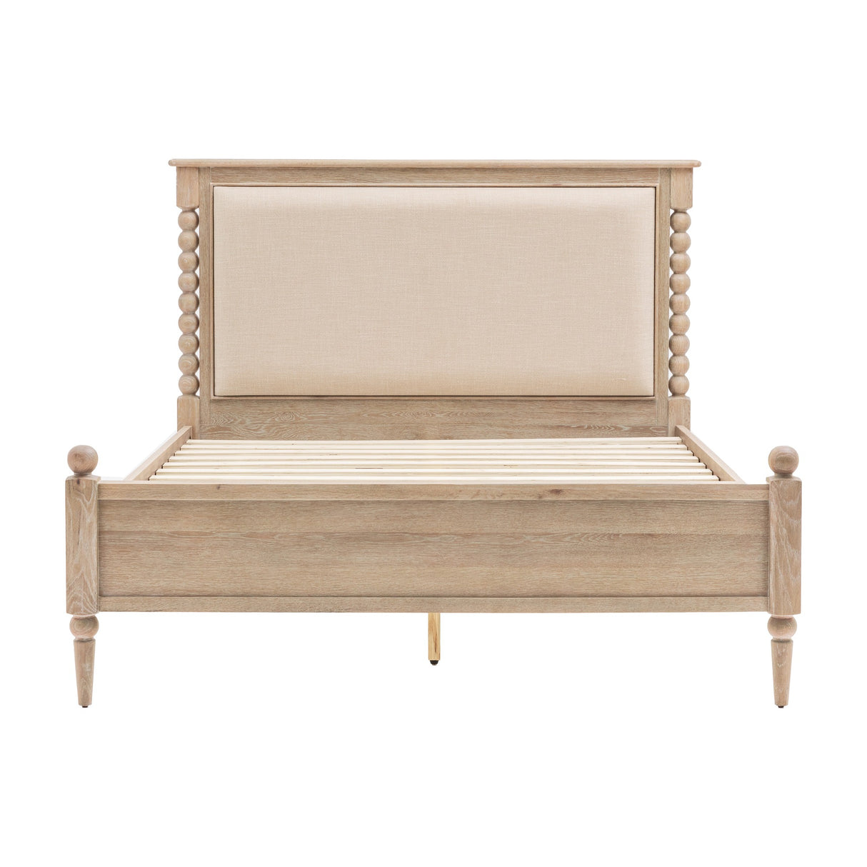Bobbin Bed Frame – Natural