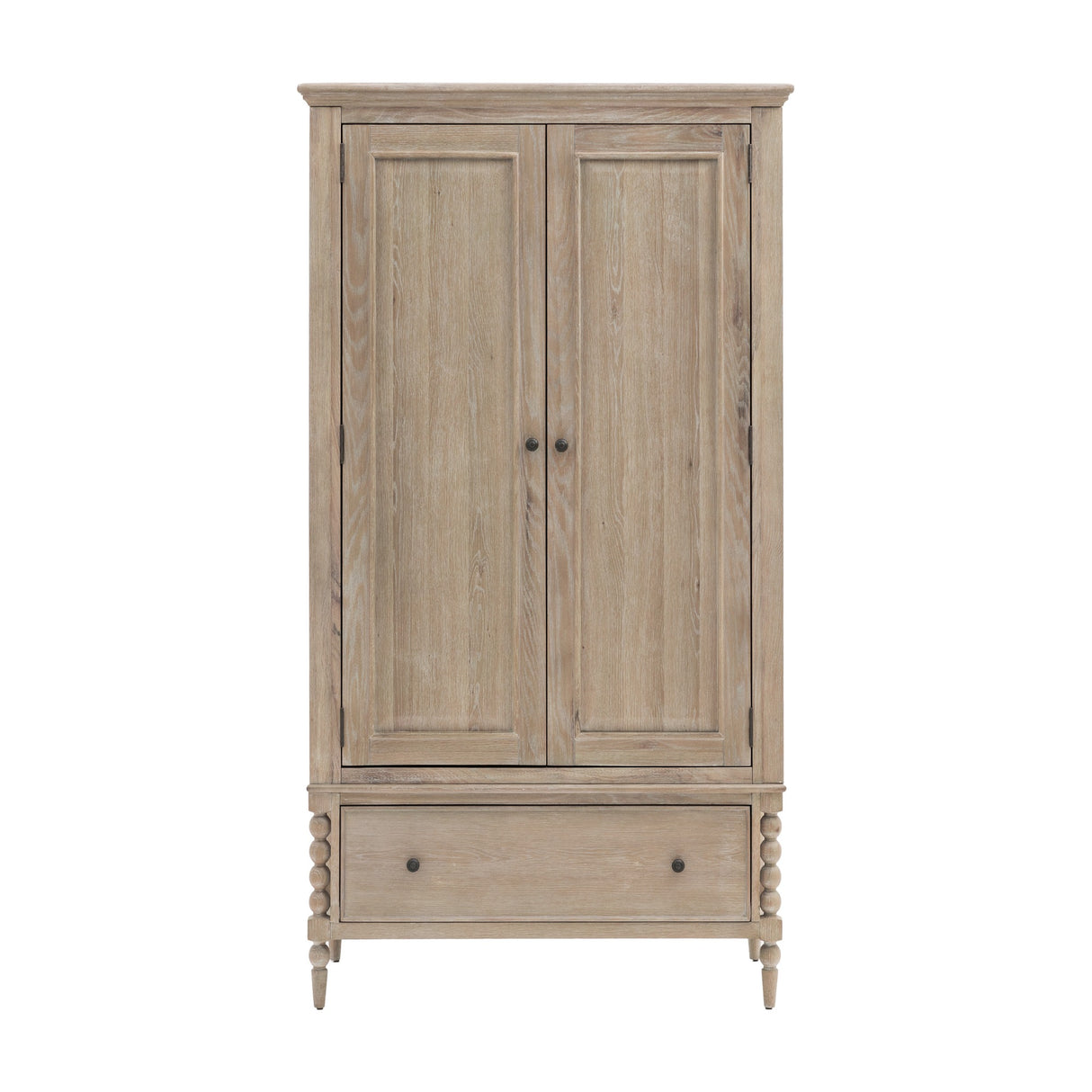 Artisan 2 Door 1 Drawer Wardrobe – Natural Oak