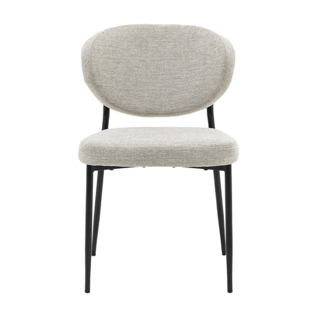Oppo Fabric Dining Chairs Set of 2