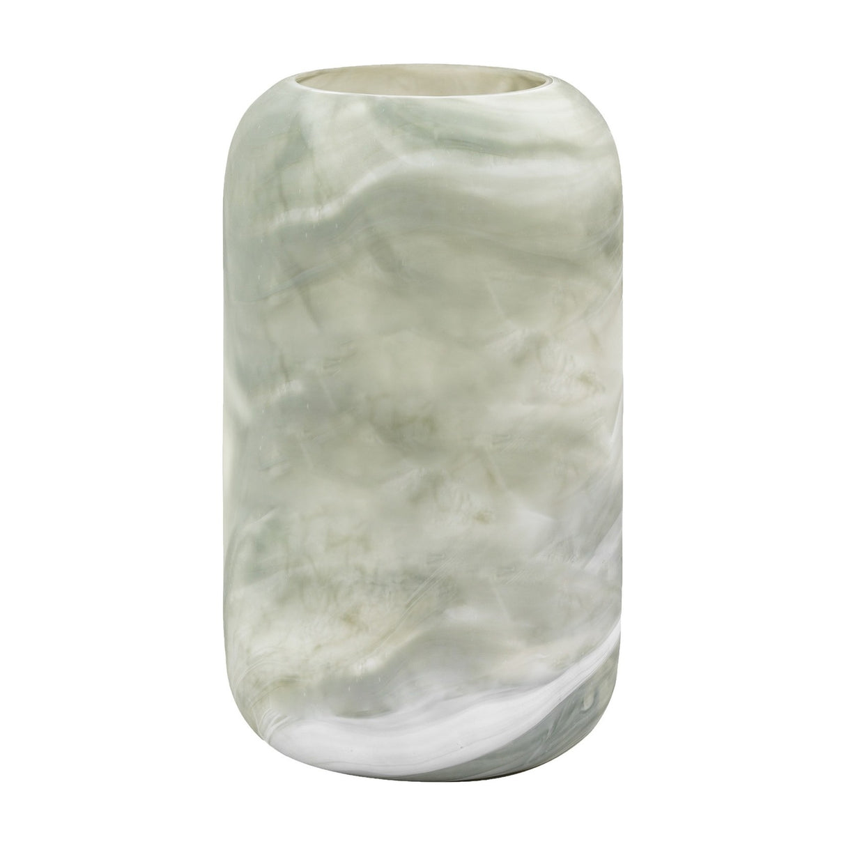 Handblown Glass Vase – Sage