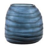 Sintra Handblown Carved Glass Vase