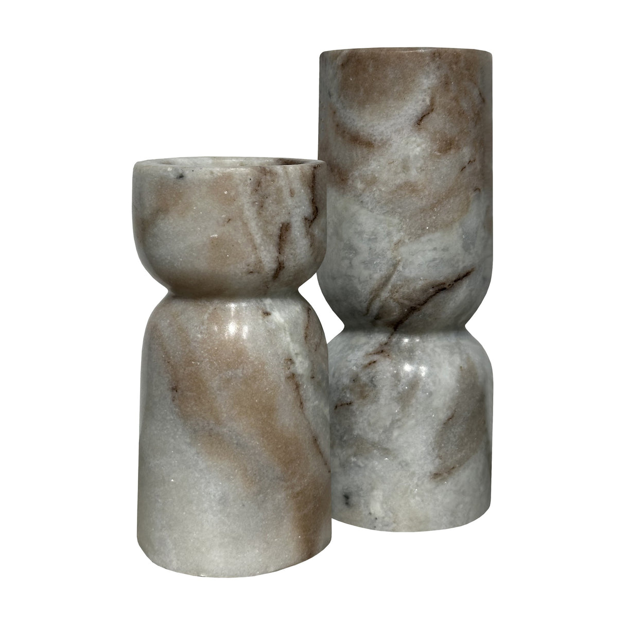 Taraza Marble Candlesticks Set of 2