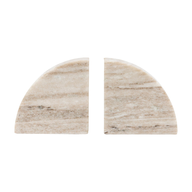 Tamera Marble Bookends Set of 2