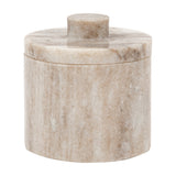 Tarragona Marble Storage Jar with Lid – Beige