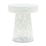 Murano Mouth-Blown Glass Side Table