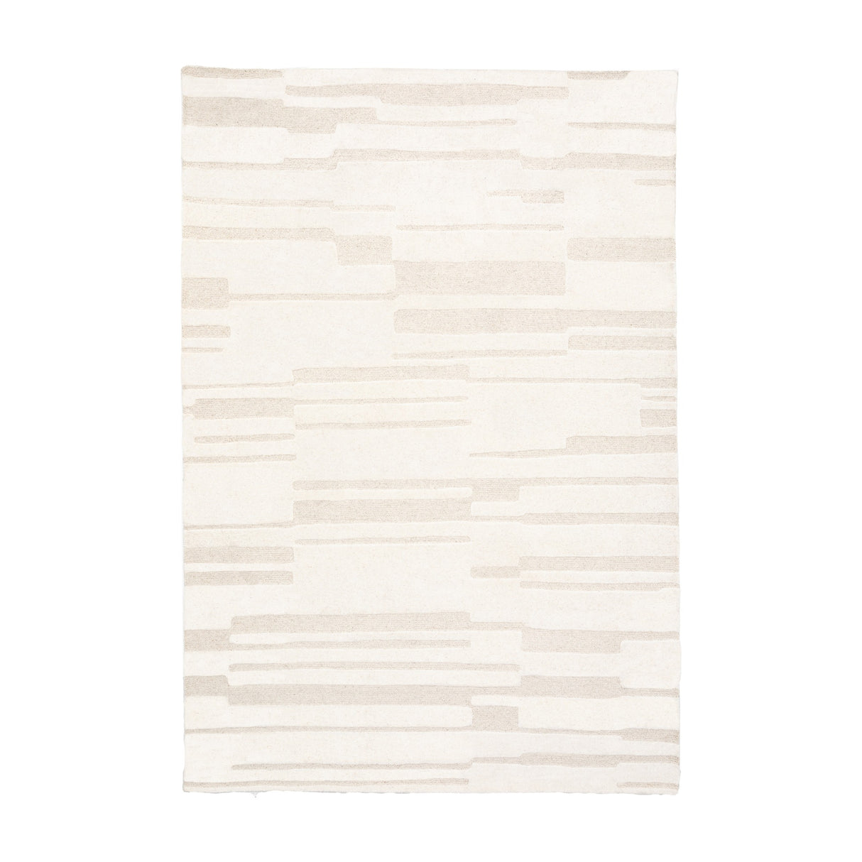 Tufted Tonal Rug – Cream
