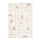 Montauk Tufted Graphic Rug – Cream