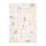 Montauk Tufted Graphic Rug – Cream