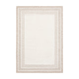 Ithaca Tonal Border Rug 1600 x – Cream