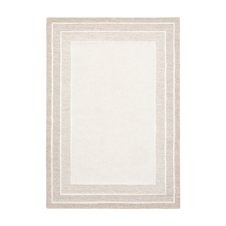 Ithaca Tonal Border Rug 1600 x – Cream