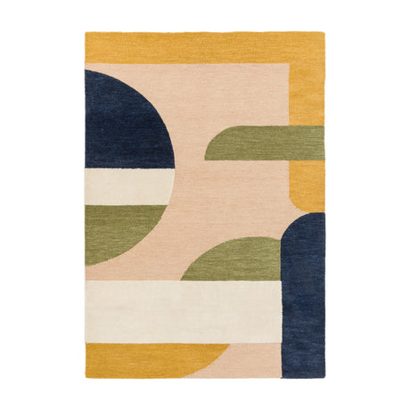 Fulton Geometric Wool Rug – Multi