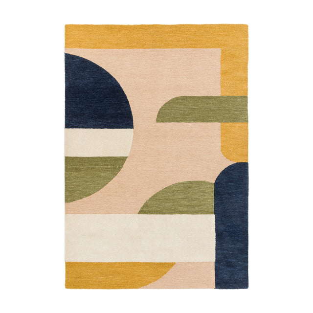 Fulton Geometric Wool Rug – Multi