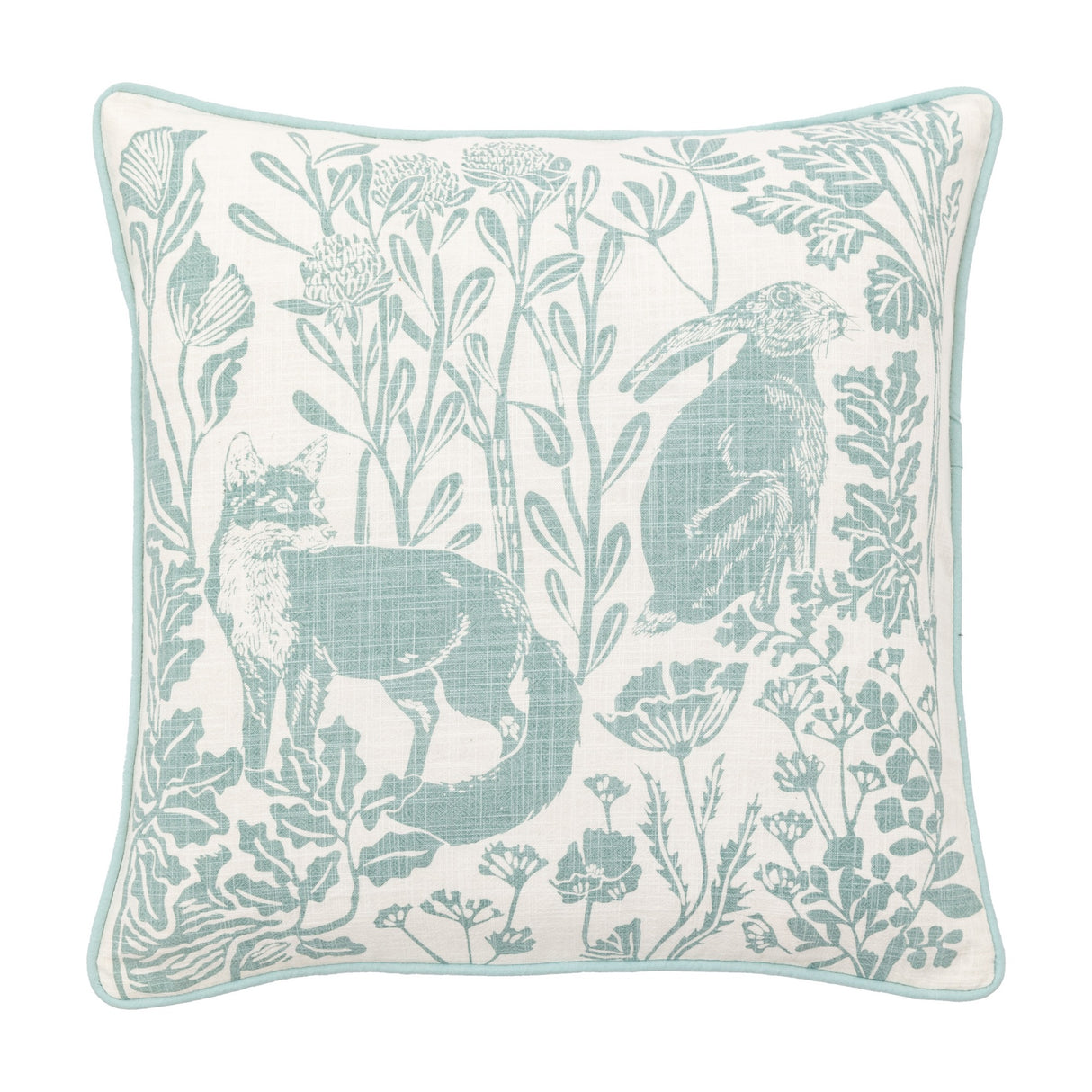 Bibury Animals Cushion – Duck Egg