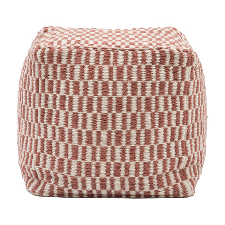Rauma Handwoven Wool Pouffe