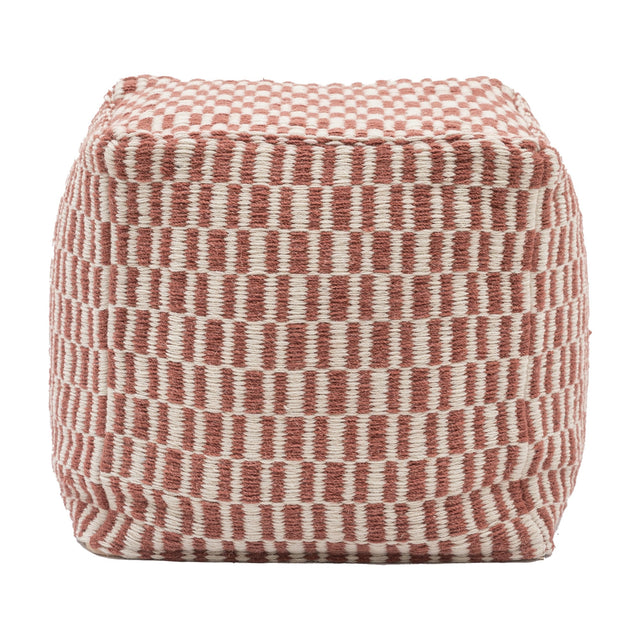 Rauma Handwoven Wool Pouffe