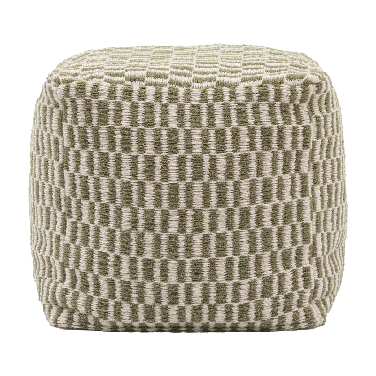 Rauma Handwoven Wool Pouffe
